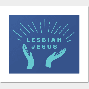 Lesbian Jesus Posters and Art